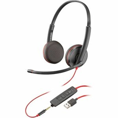Poly Blackwire 3225 Stereo USB-A Headset TAA-US