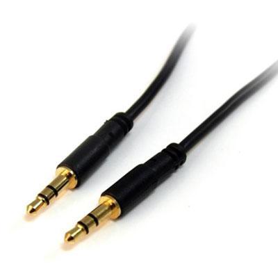 Cable de audio estéreo delgado de 3,5 mm