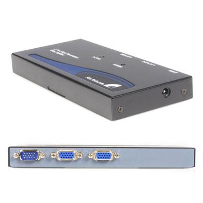 Divisor de vídeo VGA de alta resolución de 2 puertos StarTech.com - 350 MHz