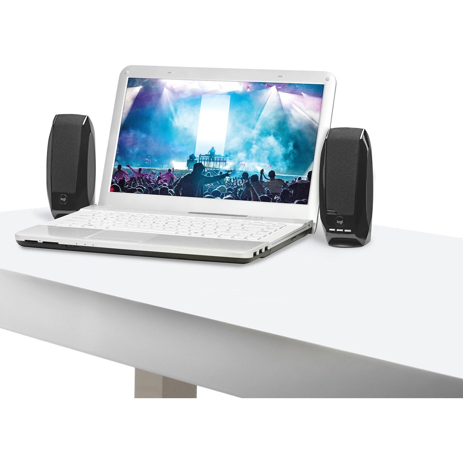 Logitech S-150 2.0 Speaker System - 1.20 W RMS - Black
