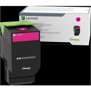 Lexmark High Yield Laser Toner Cartridge - Magenta - 1 Pack