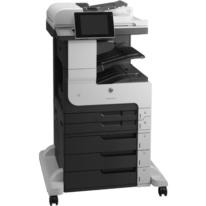 HP LaserJet 700 M725Z+ Laser Multifunction Printer-Monochrome-Copier/Fax/Scanner-41 ppm Mono Print-1200x1200 Print-Automatic Duplex Print-200000 Pages Monthly-4100 sheets Input-Color Scanner-600 Optical Scan-Monochrome Fax-Gigabit Ethernet