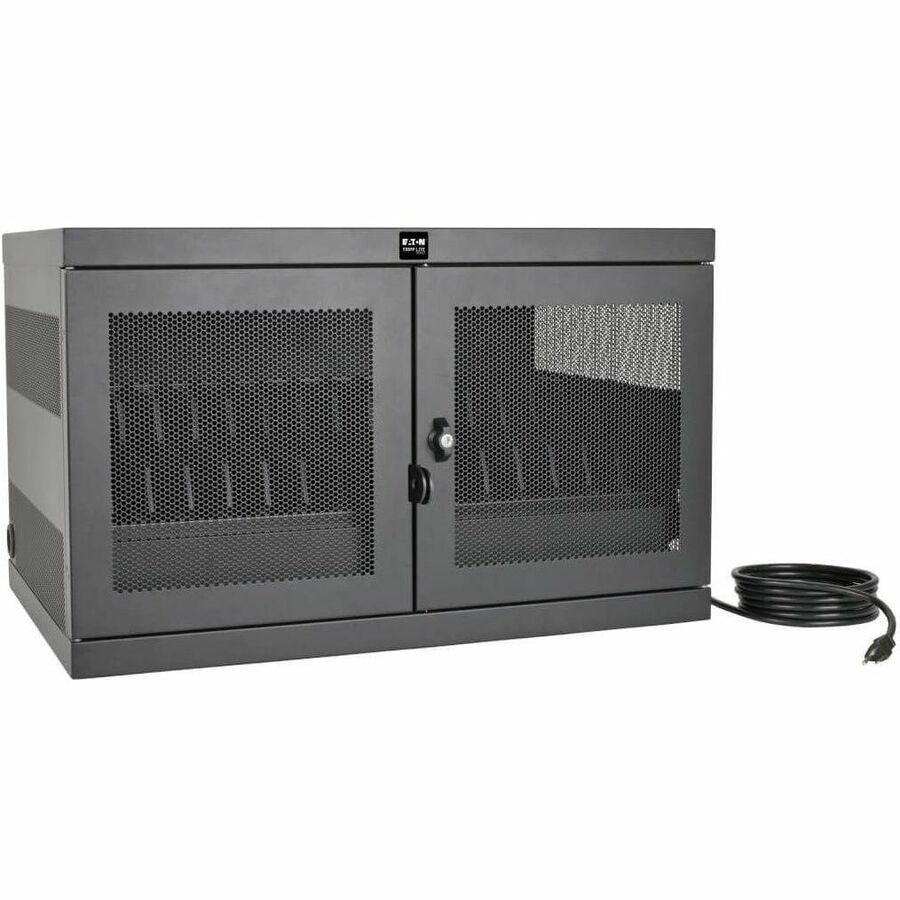 Eaton Tripp Lite Series Multi-Device Charging Station, 16 AC Outlets, Chromebooks and Laptops, Wall-Mount and Cart Options, Black
