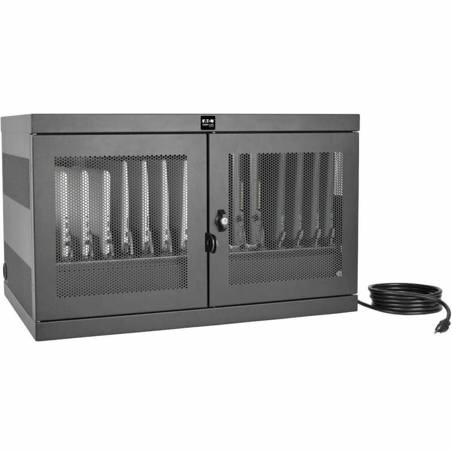 Eaton Tripp Lite Series Multi-Device Charging Station, 16 AC Outlets, Chromebooks and Laptops, Wall-Mount and Cart Options, Black