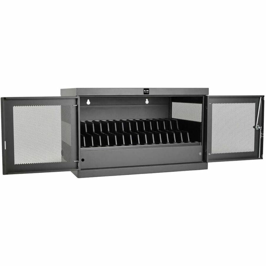 Eaton Tripp Lite Series Multi-Device Charging Station, 16 AC Outlets, Chromebooks and Laptops, Wall-Mount and Cart Options, Black