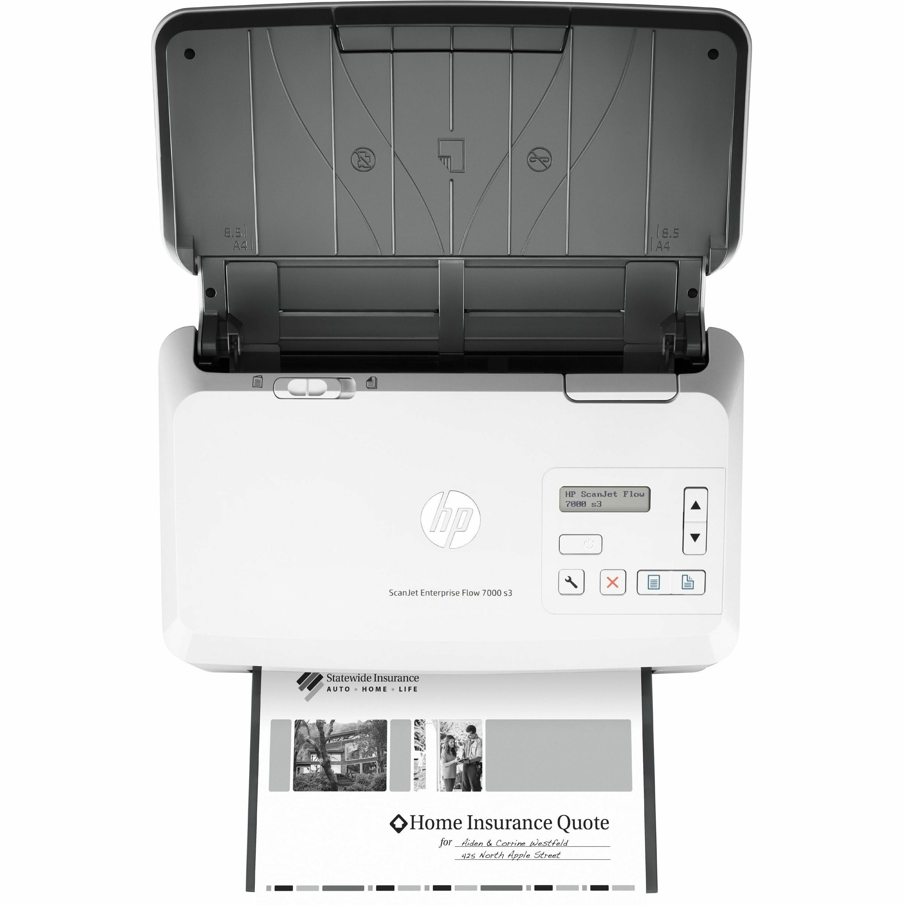 HP Scanjet Enterprise Flow 7000 s3 Sheetfed Scanner - 600 dpi Optical