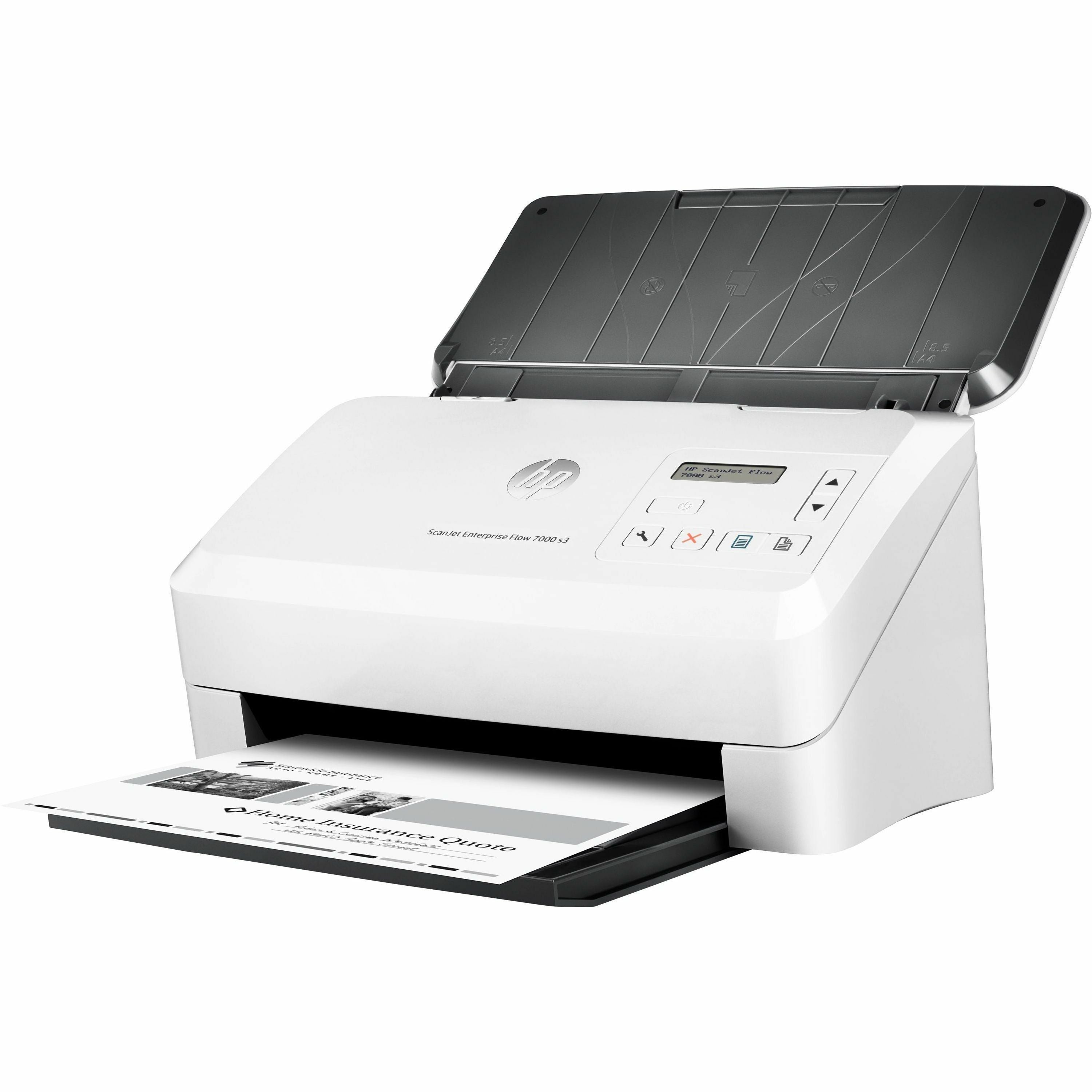 HP Scanjet Enterprise Flow 7000 s3 Sheetfed Scanner - 600 dpi Optical