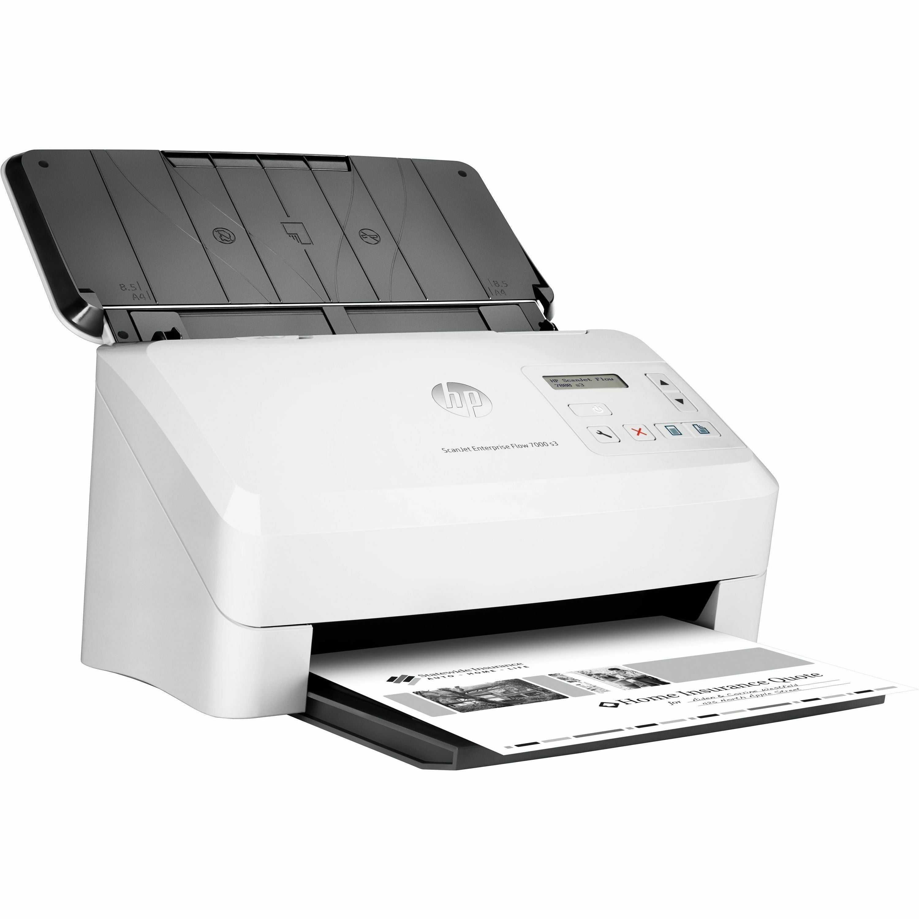 HP Scanjet Enterprise Flow 7000 s3 Sheetfed Scanner - 600 dpi Optical