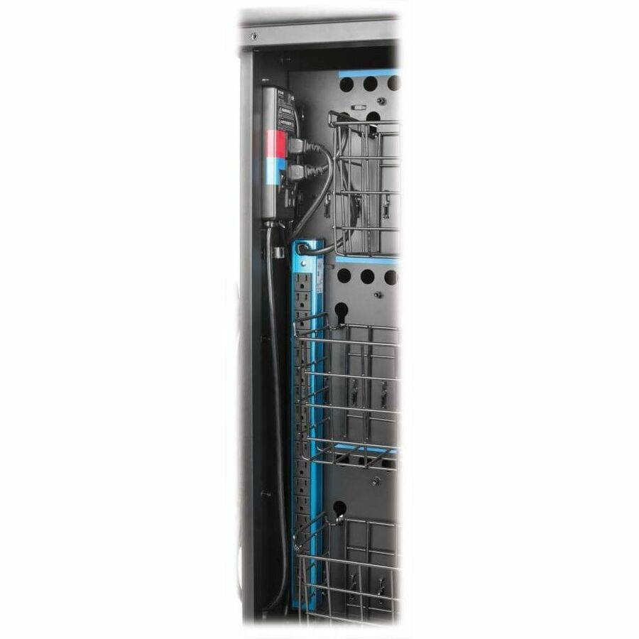 Eaton Tripp Lite Series 36-Device AC Mobile Charging Cart - Laptops and Chromebooks, 120V, NEMA 5-15P, 10 ft. (3.1 m) Cord, Black