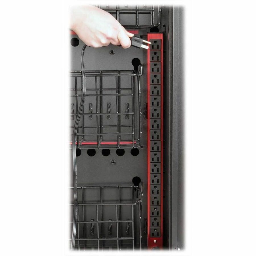 Eaton Tripp Lite Series 36-Device AC Mobile Charging Cart - Laptops and Chromebooks, 120V, NEMA 5-15P, 10 ft. (3.1 m) Cord, Black