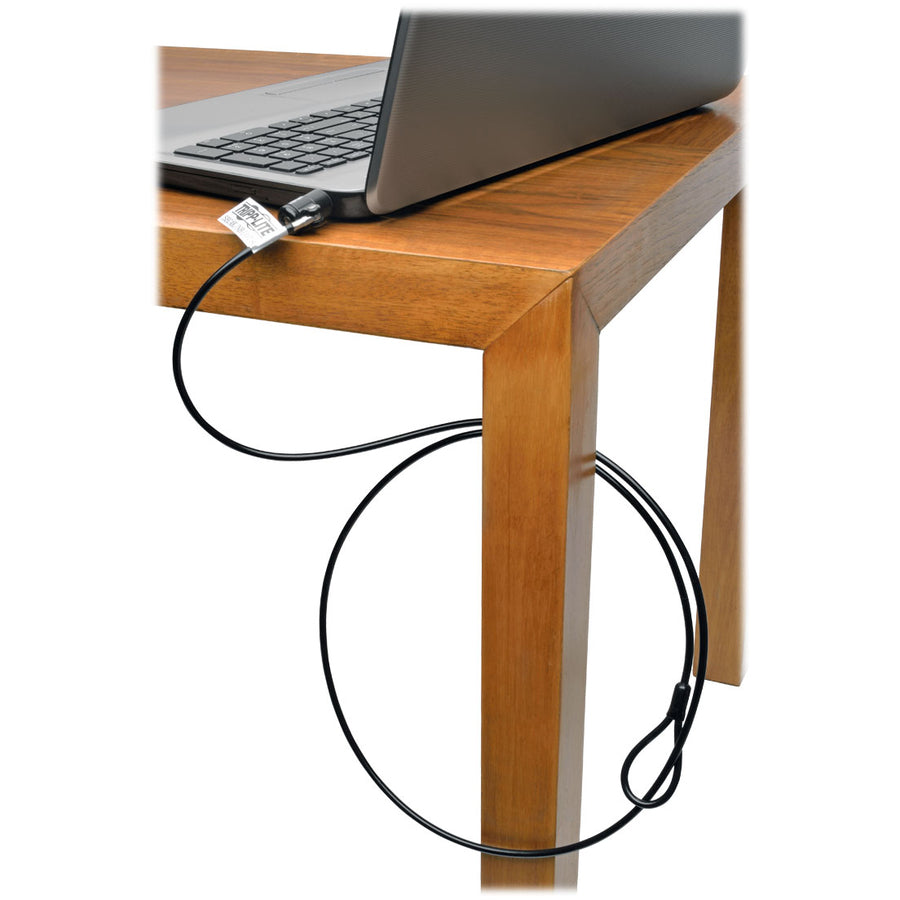 Eaton Tripp Lite Series Security Lock for Laptops and Peripherals, Keyed, 4 ft. (1.22 m) Cable