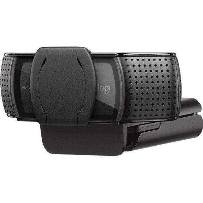 Logitech C920S Full HD Pro Webcam, 1080p/30fps Video Calling, Clear Stereo Audio, Light Correction, Privacy Shutter