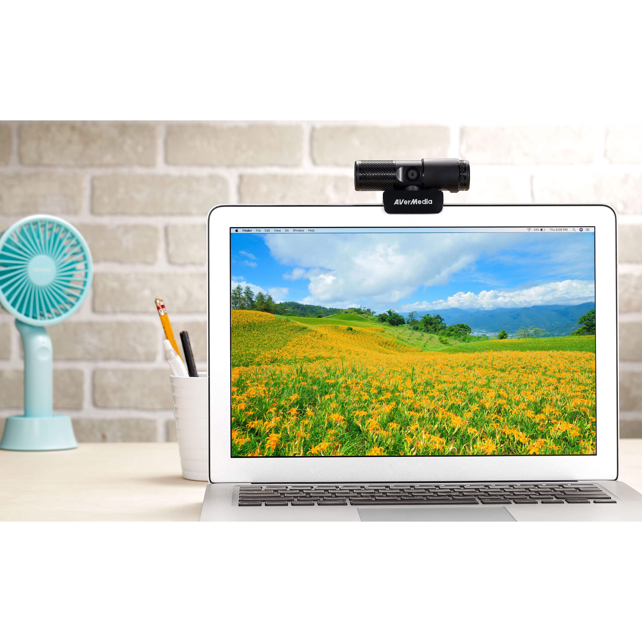 AVerMedia CAM 313 Webcam - 2 Megapixel - USB 2.0, NDAA Compliant