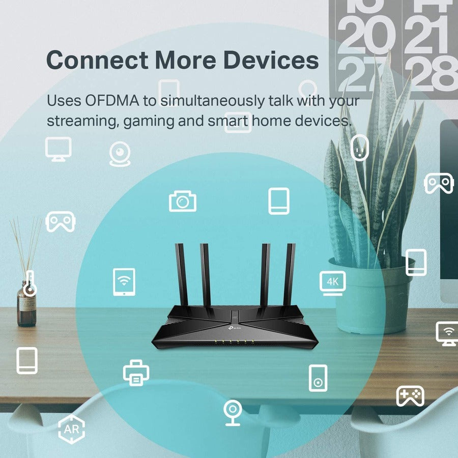 TP-Link Archer AX10 - Wi-Fi 6 IEEE 802.11ax Ethernet Wireless Router