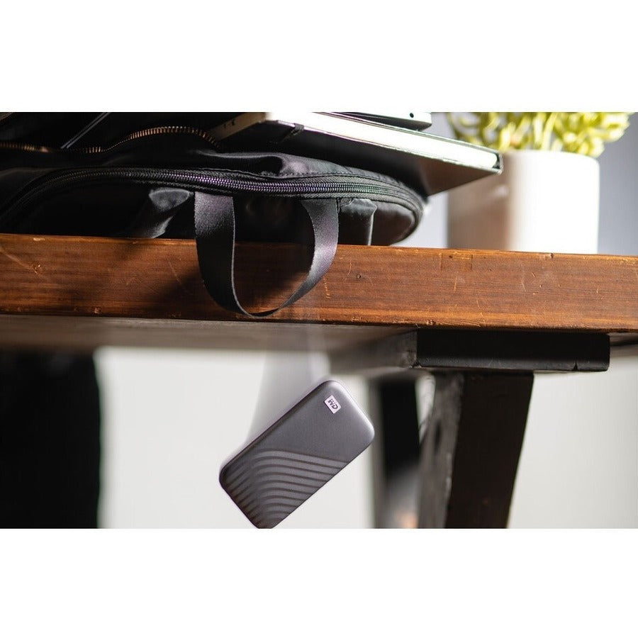 WD My Passport WDBAGF0020BGY-WESN 2 TB Portable Solid State Drive - External - Space Gray