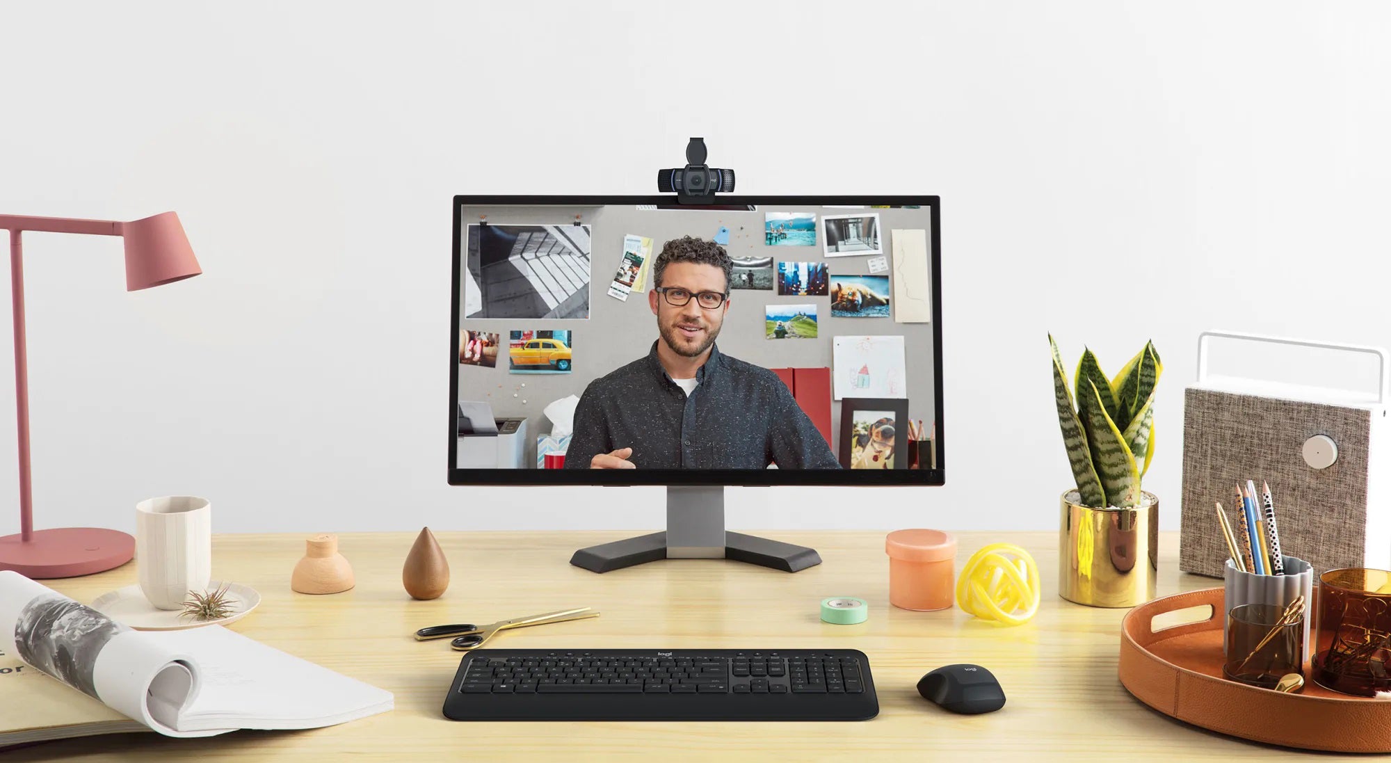 Logitech C920e Webcam - 3 Megapixel - 30 fps - USB Type A - TAA Compliant