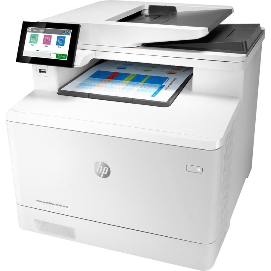 HP LaserJet M480f Laser Multifunction Printer-Color