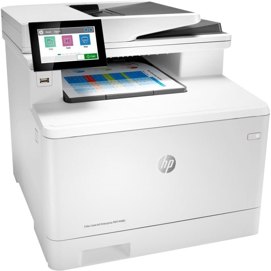 HP LaserJet M480f Laser Multifunction Printer-Color