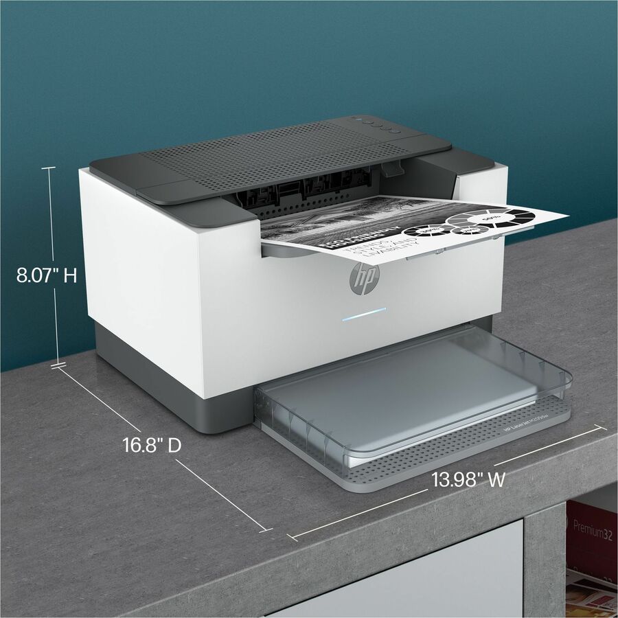 HP LaserJet 200 M209dw Desktop Wireless Laser Printer - Monochrome