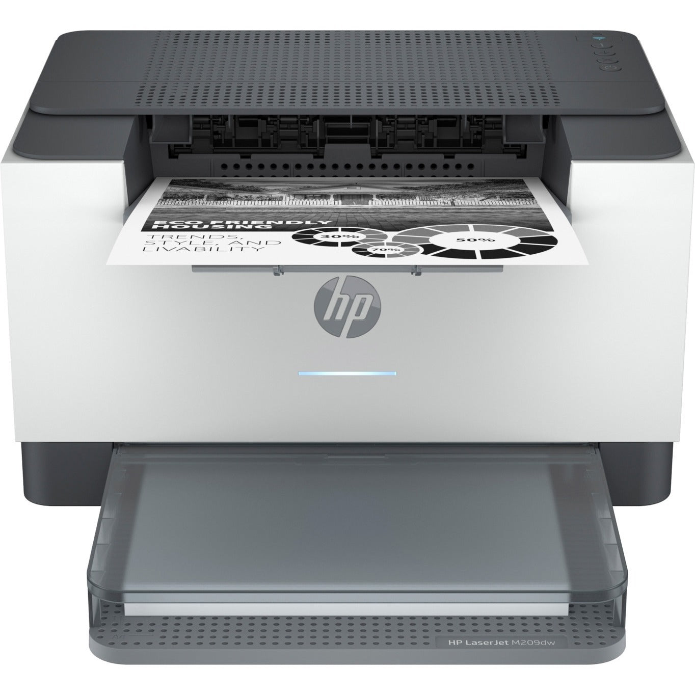 HP LaserJet 200 M209dw Desktop Wireless Laser Printer - Monochrome