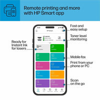 HP LaserJet 200 M209dw Desktop Wireless Laser Printer - Monochrome