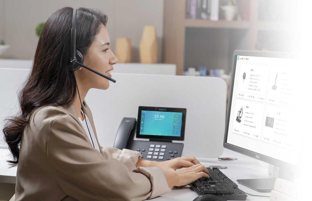 Auriculares con cable USB Yealink