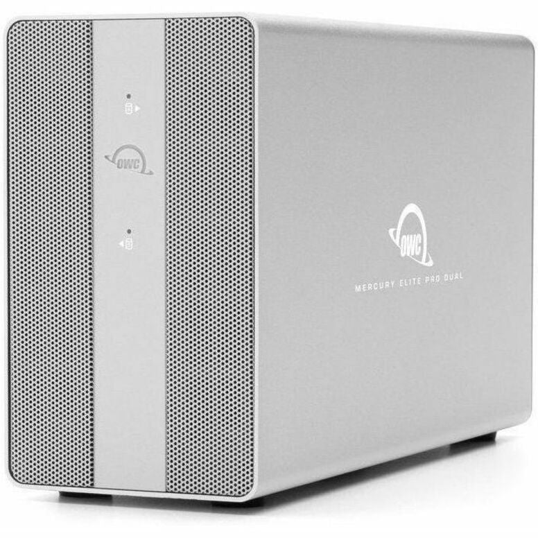 OWC 4TB Mercury Elite Pro Dual With 3-Port Hub USB (10Gb/s) External RAID Storage Solution