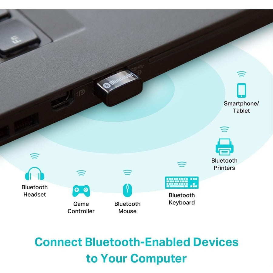Adaptador nano USB Bluetooth 5.0