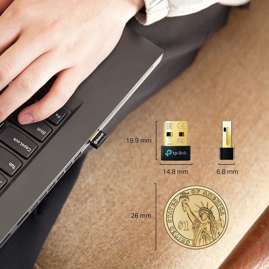 Adaptador nano USB Bluetooth 5.0