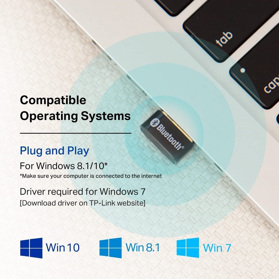 Adaptador nano USB Bluetooth 5.0