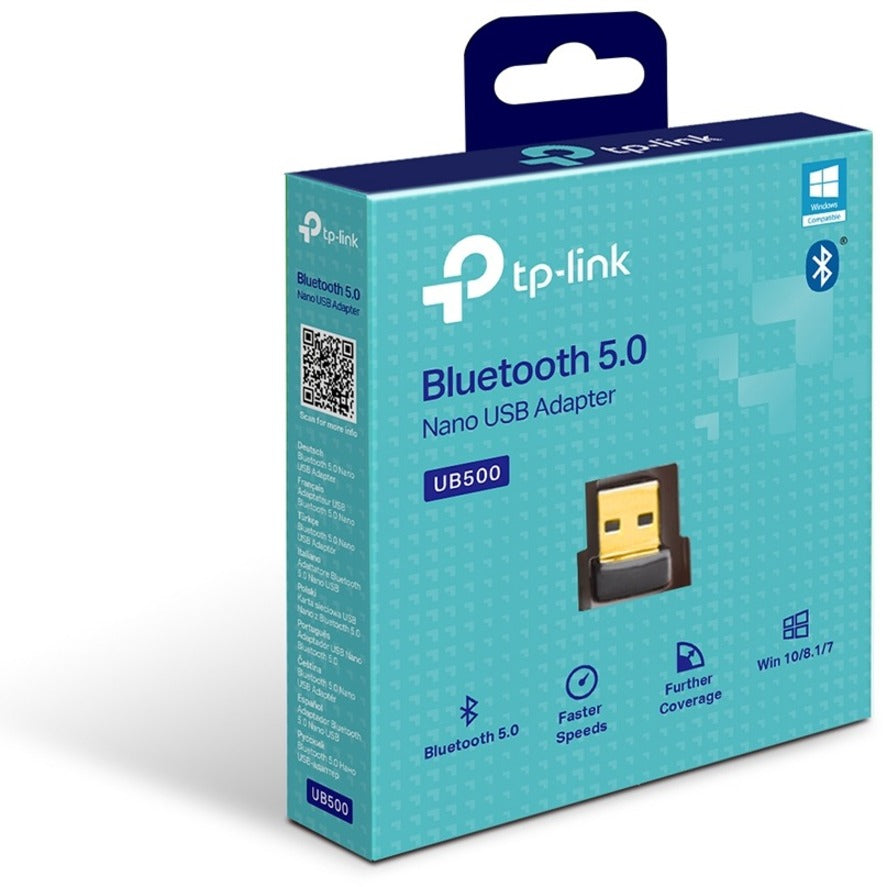 Adaptador nano USB Bluetooth 5.0