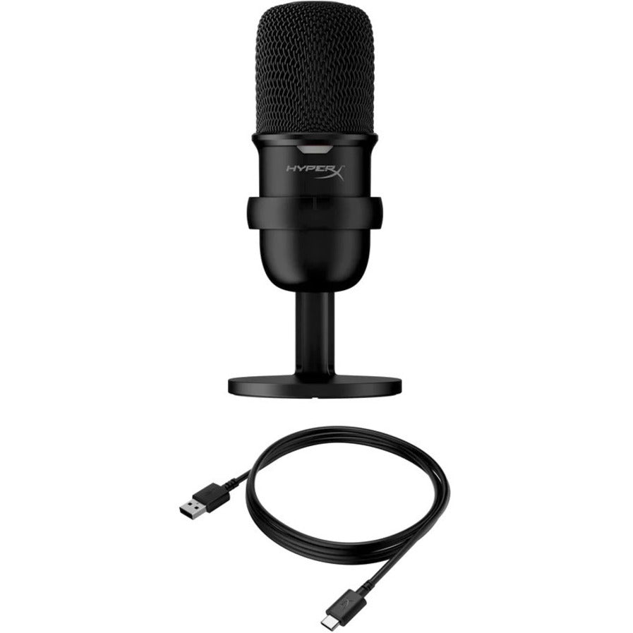 HyperX SoloCast Wired Condenser Microphone - Black