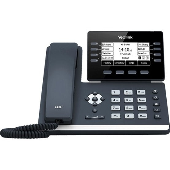 Teléfono IP Yealink SIP-T53 - Con cable - Montaje en pared, escritorio - Gris clásico