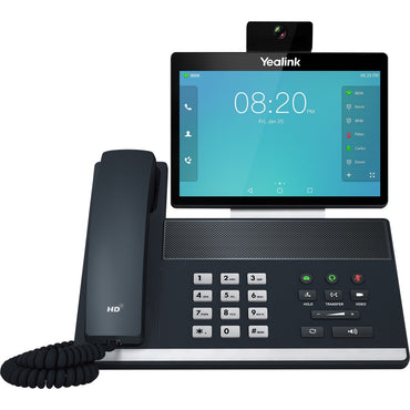 Teléfono IP Yealink VP59 - Con cable - Con cable/inalámbrico - Wi-Fi, Bluetooth - Escritorio - Gris clásico