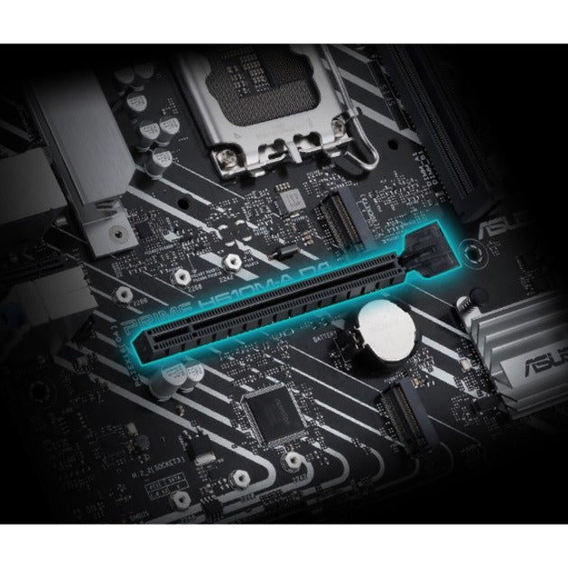 Asus Prime H610M-A D4-CSM Desktop Motherboard - Intel H610 Chipset - Socket LGA-1700 - Micro ATX