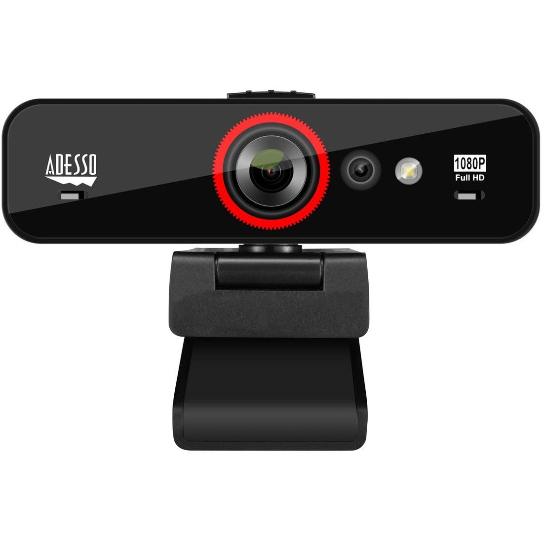Adesso CyberTrack F1 Webcam - Window Hello Certified - 2.1 Megapixel - 30 fps - USB 2.0 - 1 Each