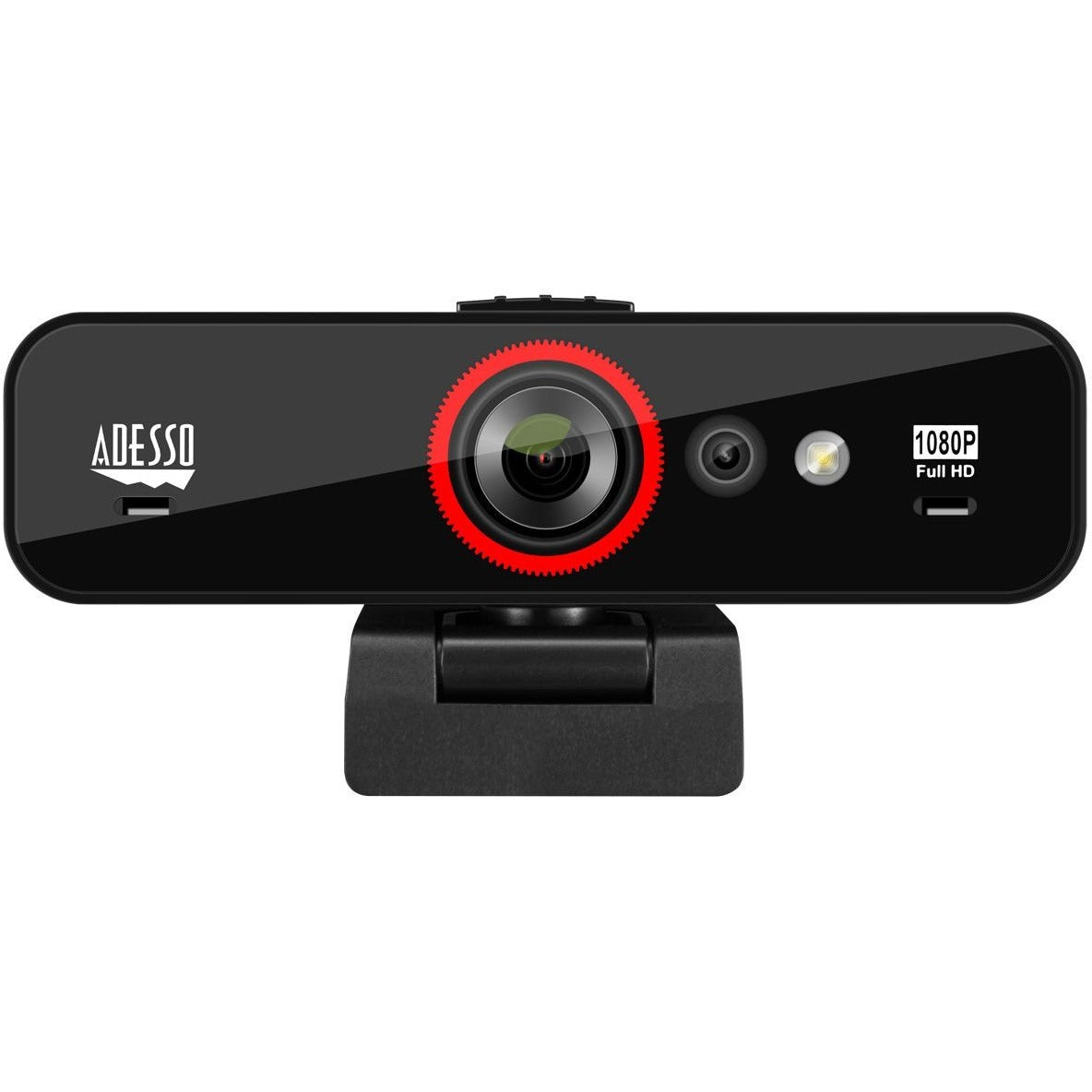 Adesso CyberTrack F1 Webcam - Window Hello Certified - 2.1 Megapixel - 30 fps - USB 2.0 - 1 Each