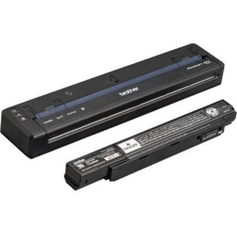 Impresora térmica directa móvil Brother PocketJet 8 - Monocromo - Portátil - Impresión de etiquetas - USB - Bluetooth