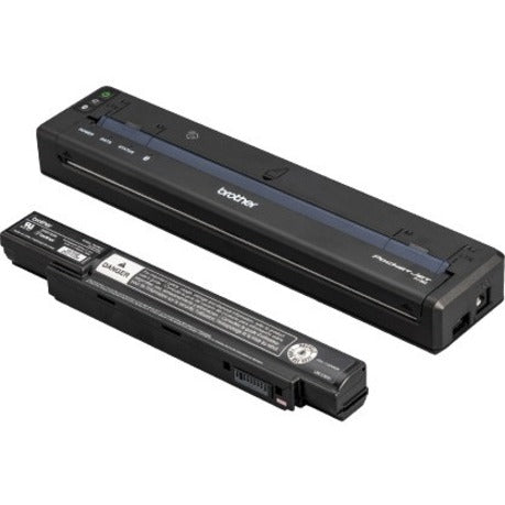Impresora térmica directa móvil Brother PocketJet 8 - Monocromo - Portátil - Impresión de etiquetas - USB - Bluetooth