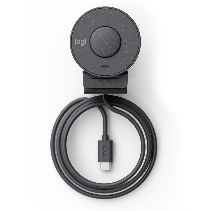 Logitech BRIO Webcam - 2 Megapixel - 30 fps - Graphite - USB Type C - Retail