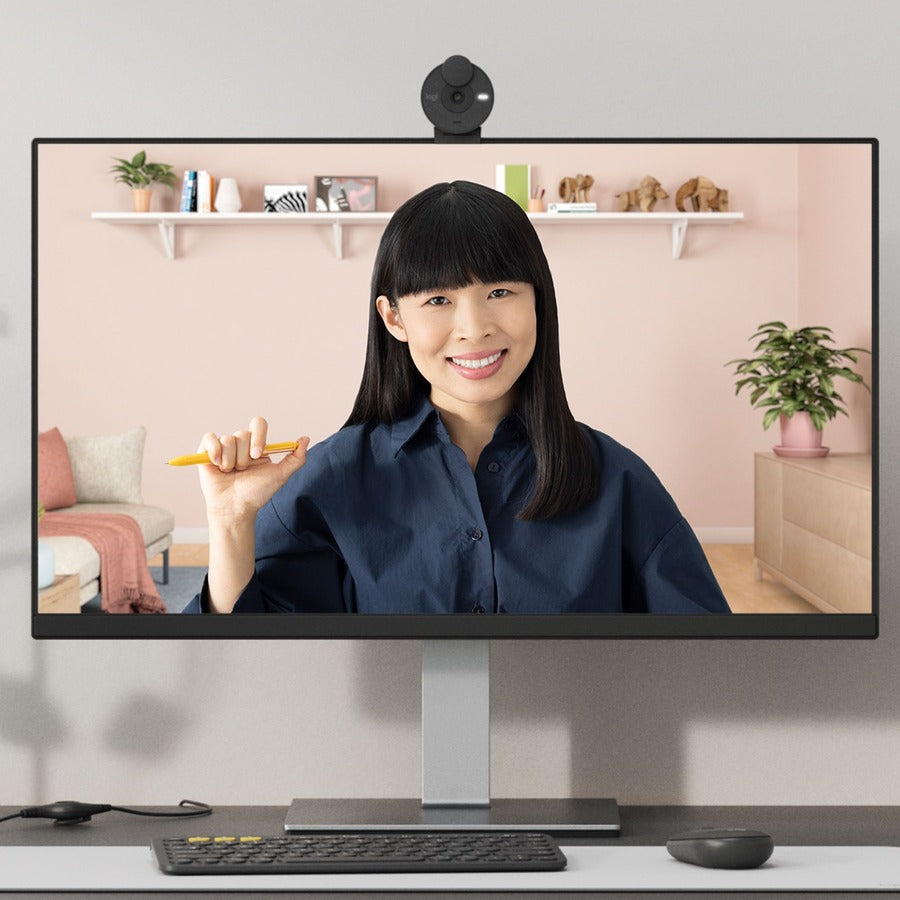 Logitech BRIO Webcam - 2 Megapixel - 30 fps - Graphite - USB Type C - Retail