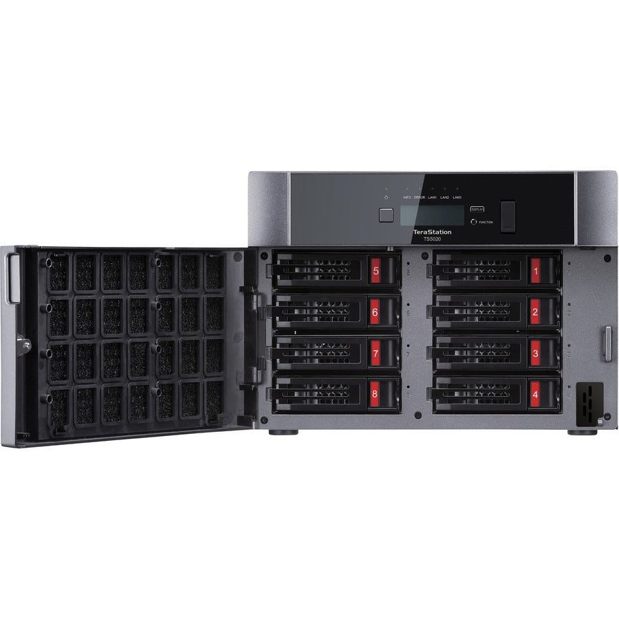 BUFFALO TeraStation 5820DN 8-Bay Secure Business Desktop NAS 64TB (8x8TB) w/ Hard Drives Included