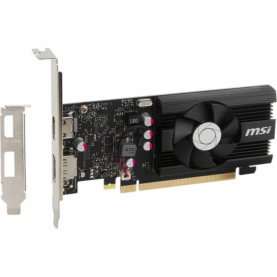 MSI NVIDIA GeForce GT 1030 Graphic Card - 4 GB DDR4 SDRAM - Low-profile