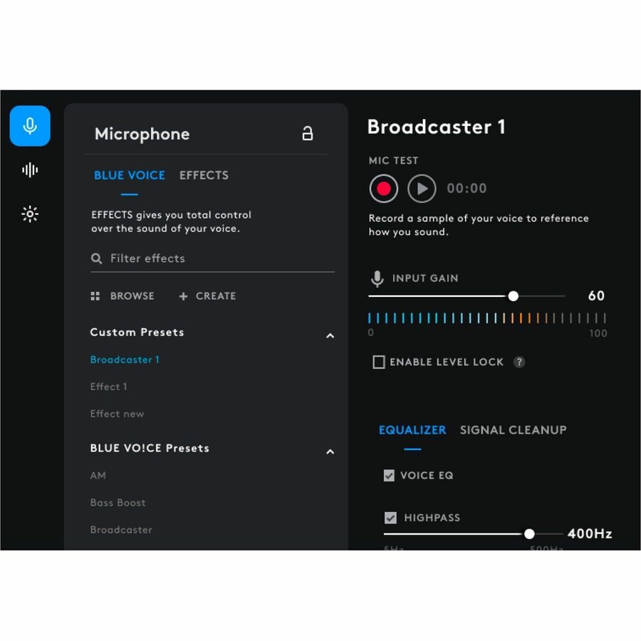 Blue Yeti Condenser Microphone for Gaming, Live Streaming - Black