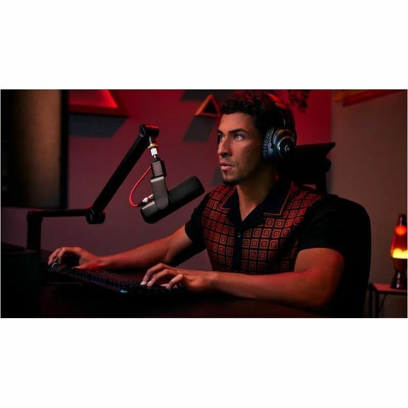 Logitech G Yeti Studio Dynamic Microphone for Broadcasting, Gaming - Black