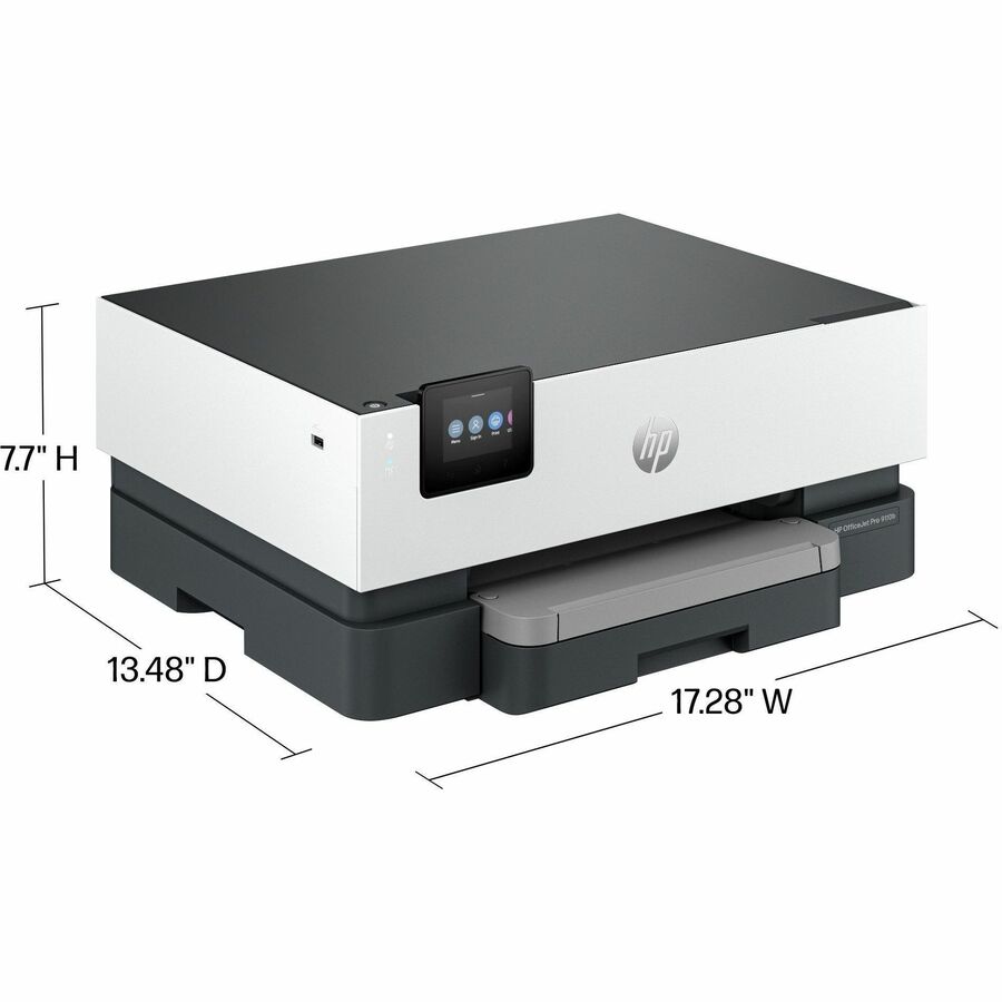 HP Officejet Pro 9110b Desktop Wireless Inkjet Printer - Color