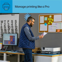 HP Officejet Pro 9110b Desktop Wireless Inkjet Printer - Color