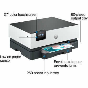HP Officejet Pro 9110b Desktop Wireless Inkjet Printer - Color
