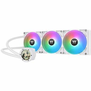 Refrigerador líquido todo en uno Thermaltake TH420 V2 Ultra ARGB Sync - Edición Snow