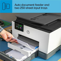 HP Officejet Pro 9130b Wired & Wireless Inkjet Multifunction Printer - Color - Cement